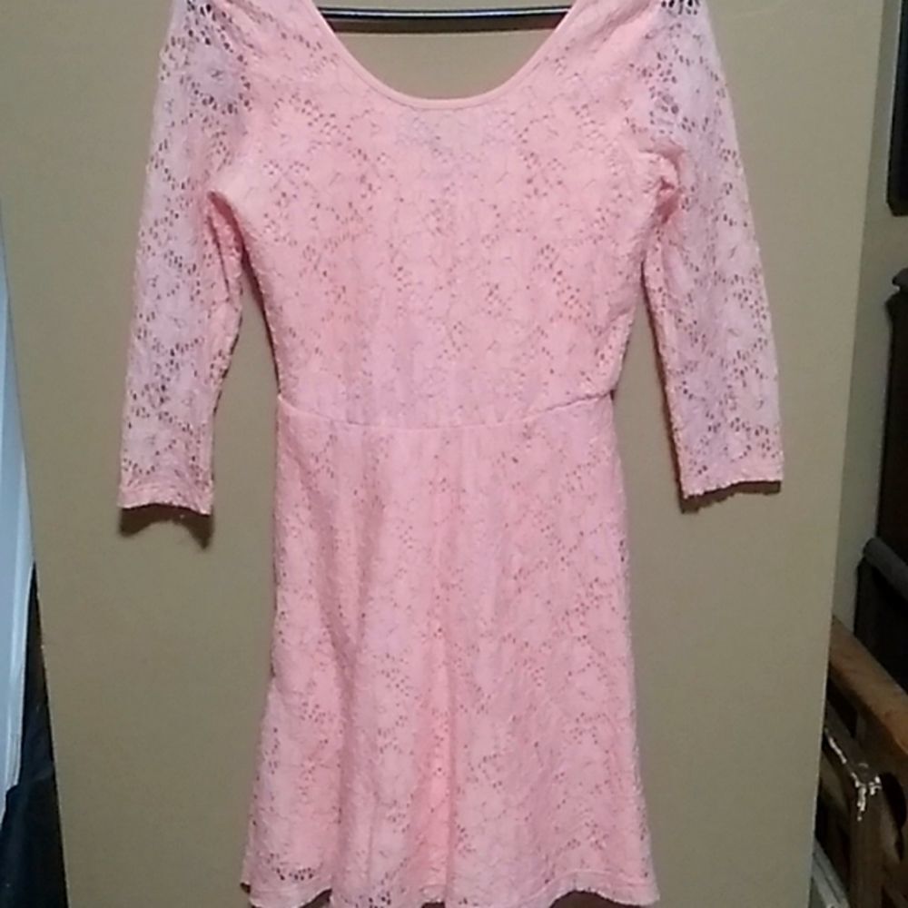 🤠 DEREK HEART Lace Dress Size Small